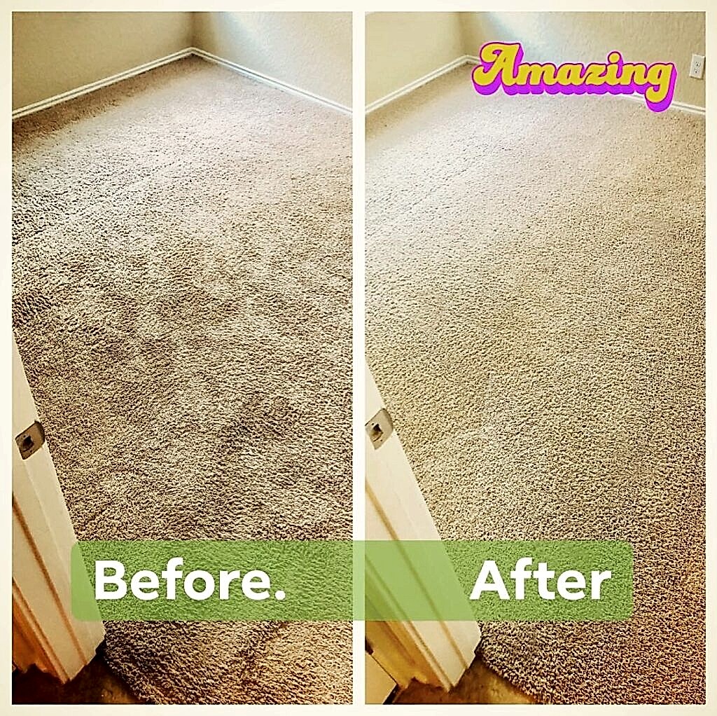 Before And After Carpet Cleaning San Antonio