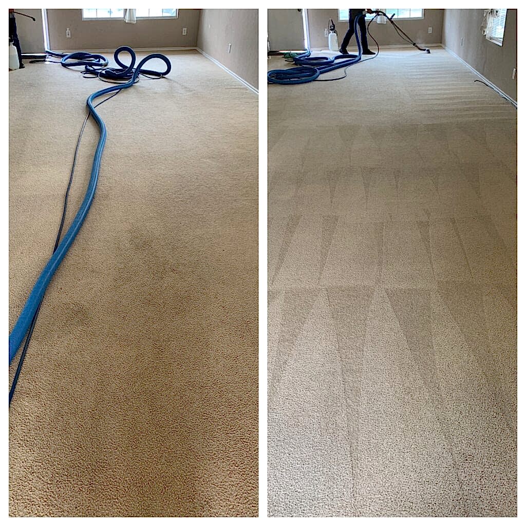 Before And After Carpet Cleaning San Antonio